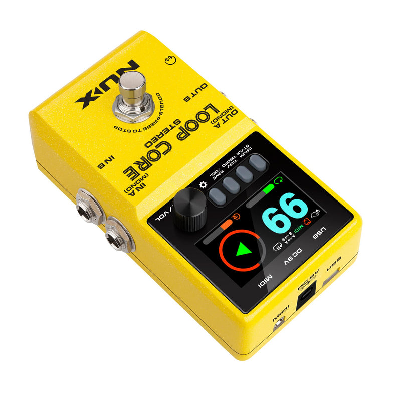 NUX Loop Core Stereo Looper Pedal