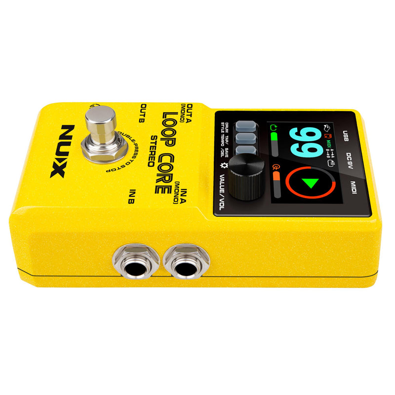 NUX Loop Core Stereo Looper Pedal