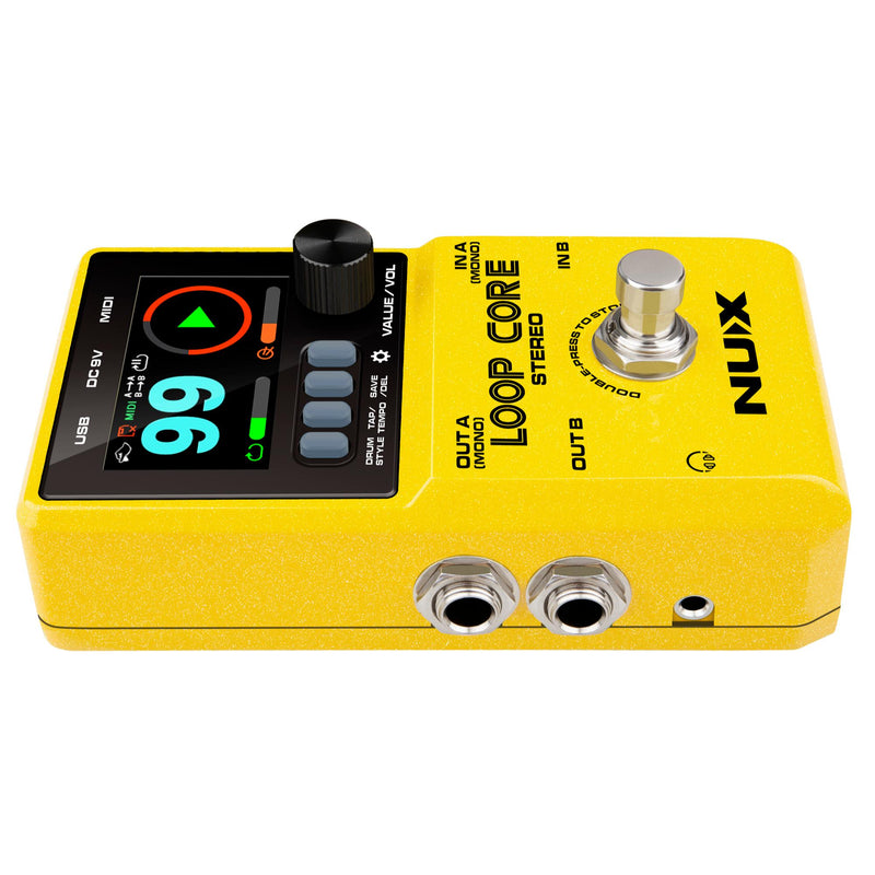 NUX Loop Core Stereo Looper Pedal