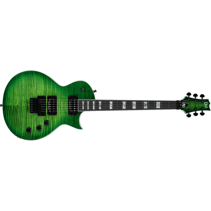 ESP LTD Alex Skolnick AS-1 Signature Electric Guitar - Lime Burst/Lime Green