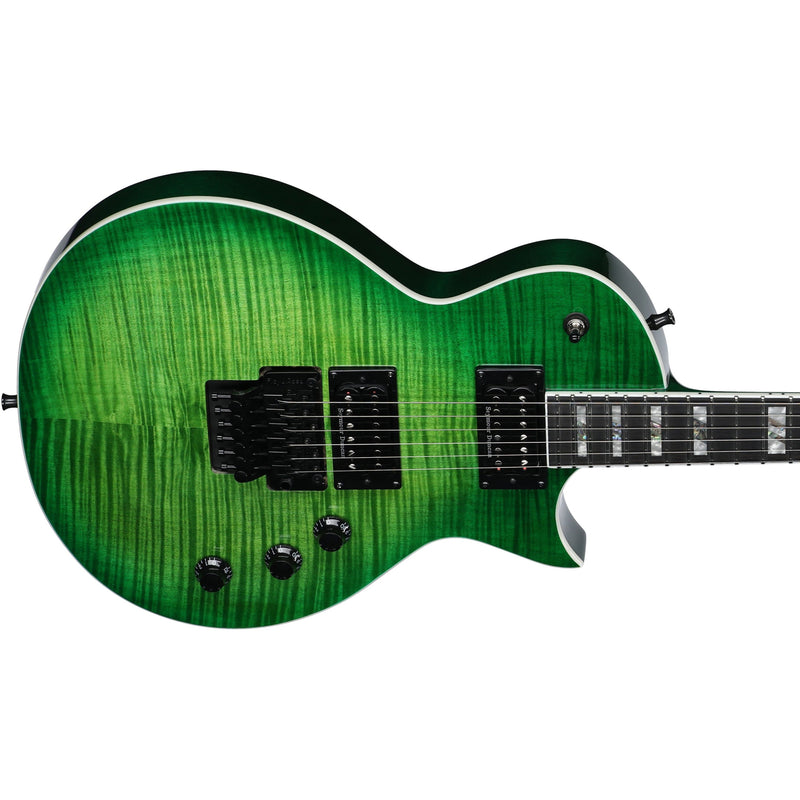 ESP LTD Alex Skolnick AS-1 Signature Electric Guitar - Lime Burst/Lime Green