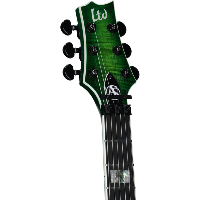 ESP LTD Alex Skolnick AS-1 Signature Electric Guitar - Lime Burst/Lime Green