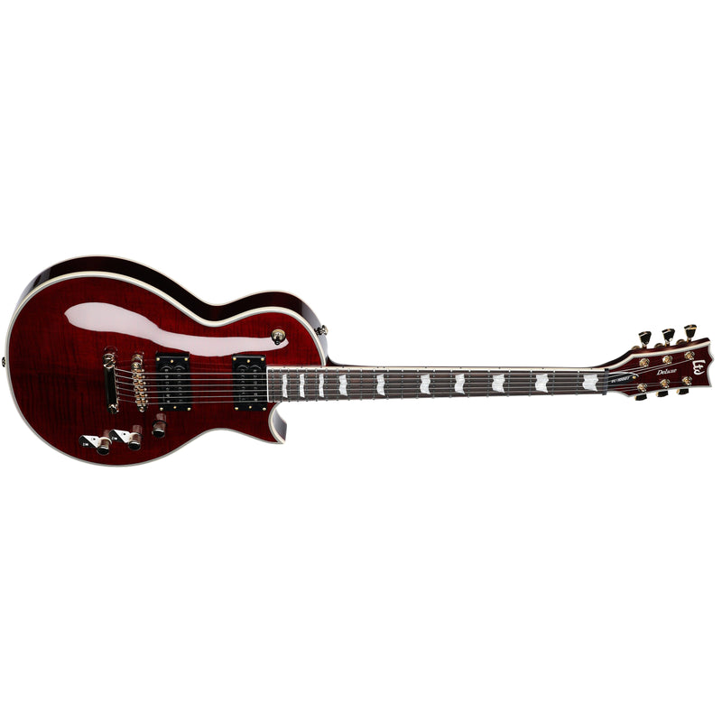 ESP LTD EC-1000T CTM Electric Guitar - See-thru Black Cherry