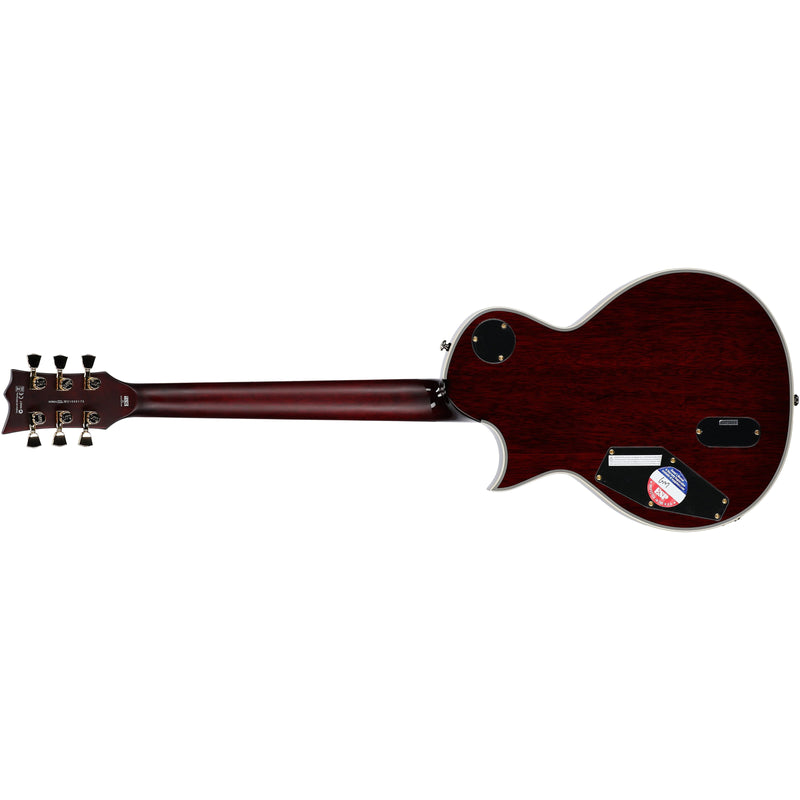 ESP LTD EC-1000T CTM Electric Guitar - See-thru Black Cherry