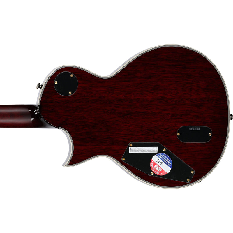 ESP LTD EC-1000T CTM Electric Guitar - See-thru Black Cherry