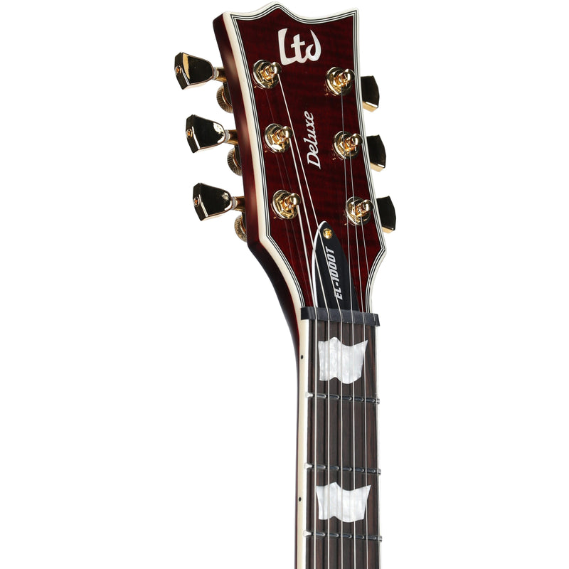 ESP LTD EC-1000T CTM Electric Guitar - See-thru Black Cherry