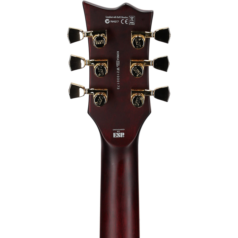 ESP LTD EC-1000T CTM Electric Guitar - See-thru Black Cherry