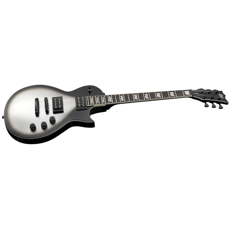 ESP LTD EC-256FM Guitar - Silver Sunburst Teardrop