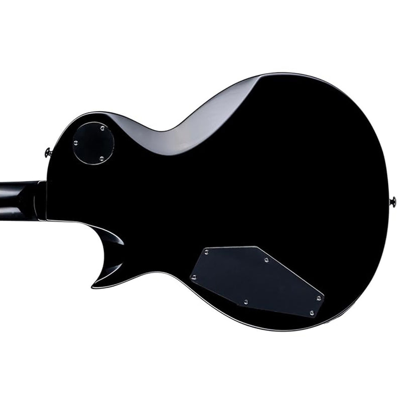 ESP LTD EC-256FM Guitar - Silver Sunburst Teardrop