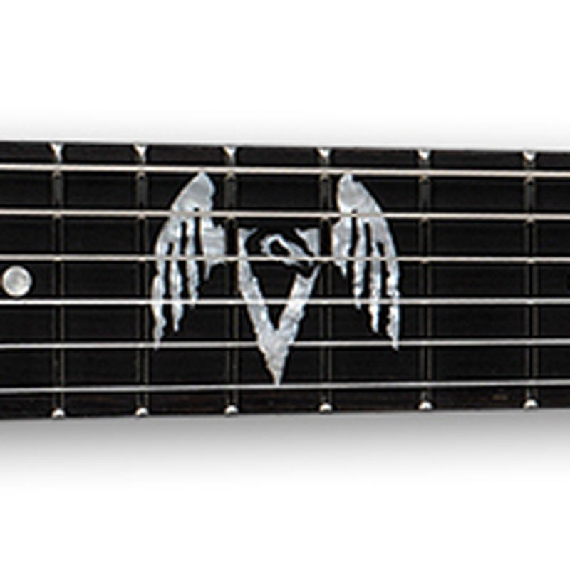 ESP LTD James Hetfield Signature Vulture Guitar w/ EMG Pickups and Hardshell Case - Olympic White