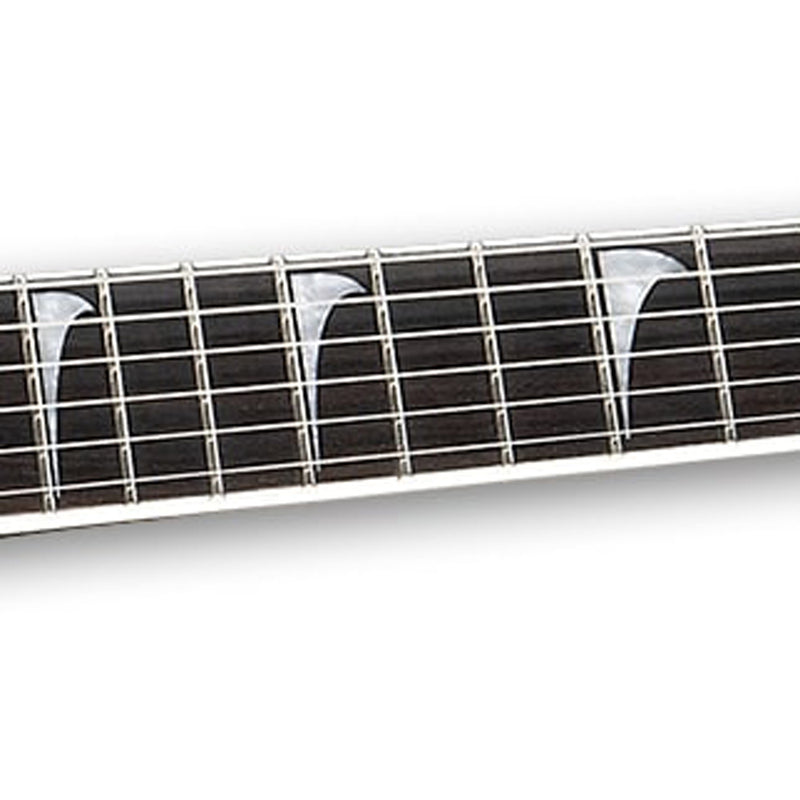 ESP LTD KH-V Kirk Hammett Signature Guitar w/ EMG Bone Breakers & Hardshell Case - Black Sparkle