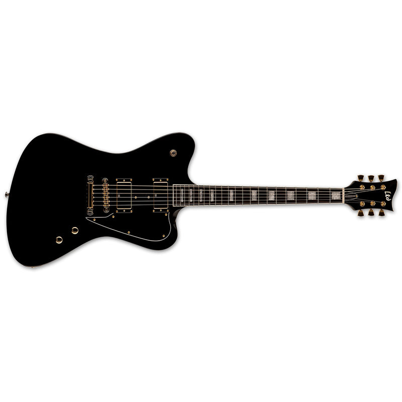 ESP LTD Bill Kelliher Signature Sparrowhawk Guitar w/ Seymour Duncan Pickups and Hardshell Case - Black