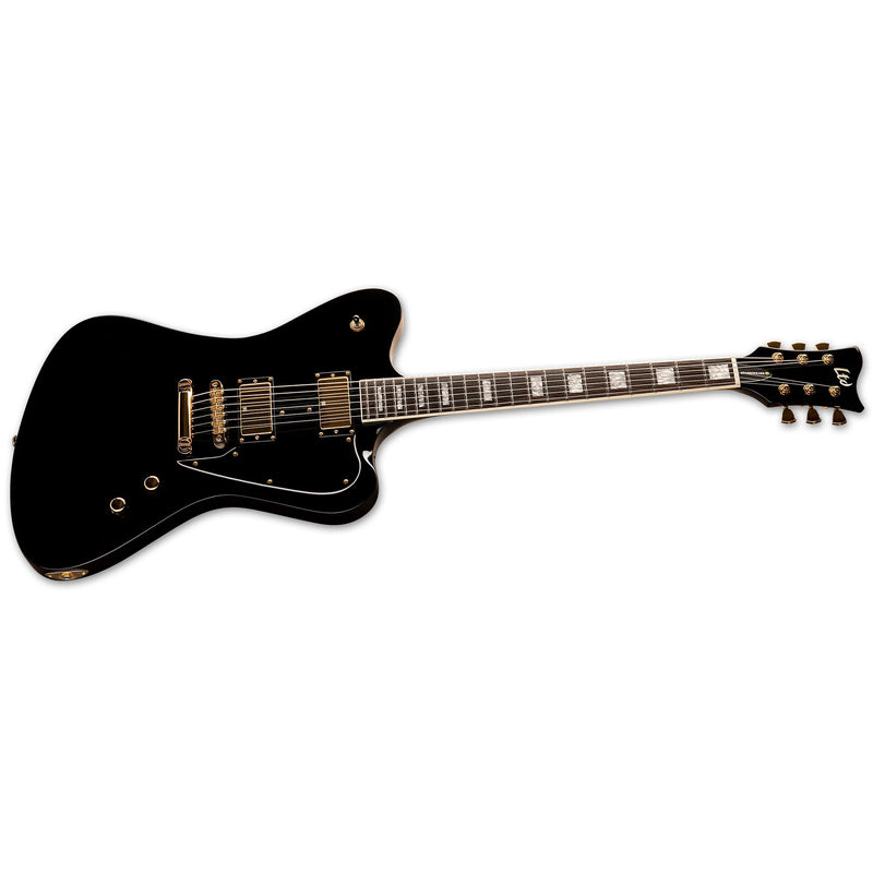 ESP LTD Bill Kelliher Signature Sparrowhawk Guitar w/ Seymour Duncan Pickups and Hardshell Case - Black