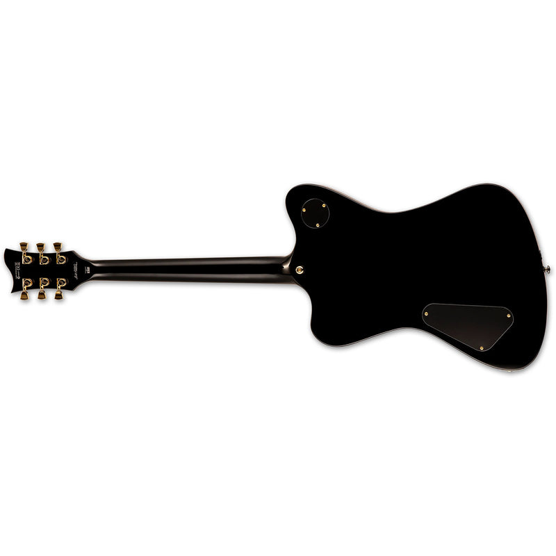 ESP LTD Bill Kelliher Signature Sparrowhawk Guitar w/ Seymour Duncan Pickups and Hardshell Case - Black