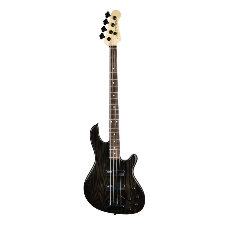 Lakland Skyline 44-OS Offset 4-String Bass w/ Bartolini Pickups - Trans Black