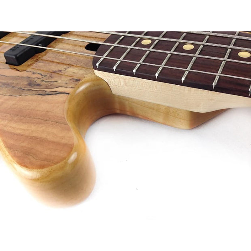 Lakland Skyline 55-02 Deluxe 5-string Bass w/ Spalted Maple Top - Natural
