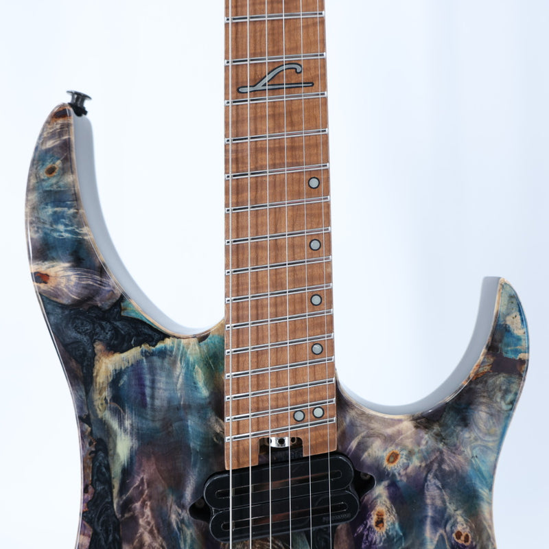 Legator Ghost X6F Headless Multiscale Guitar – Gloss Buckeye Coral