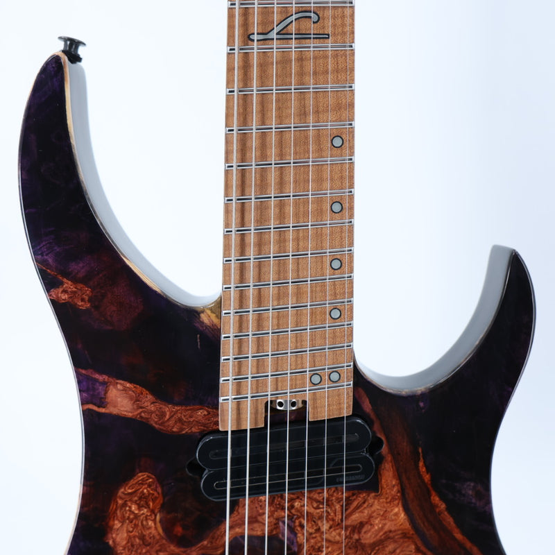 Legator Ghost X7F 7-String Guitar - Gloss Buckeye Magma
