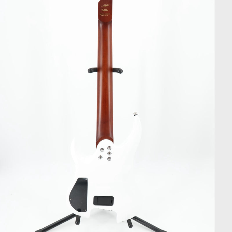 Legator Ghost G7FOD 7-String Headless Multiscale Guitar w/ Fishman Pickups and Gig Bag - Gloss Buckeye Arctic Blue