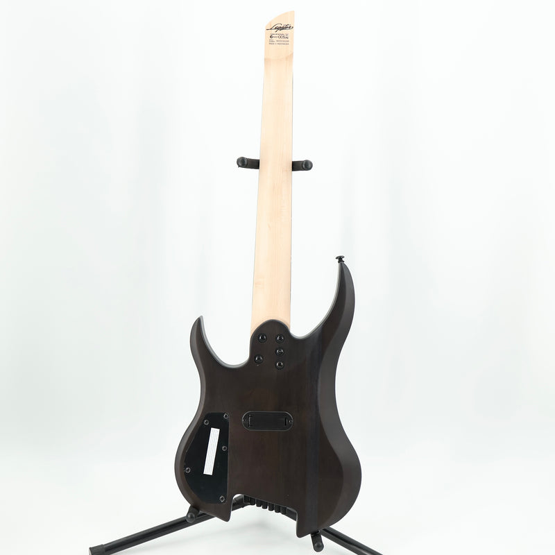 Legator Ghost G7FSS 7-String Headless Multiscale Guitar - Satin FM Black