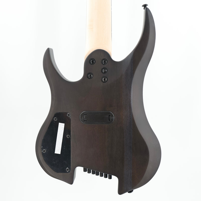 Legator Ghost G7FSS 7-String Headless Multiscale Guitar - Satin FM Black