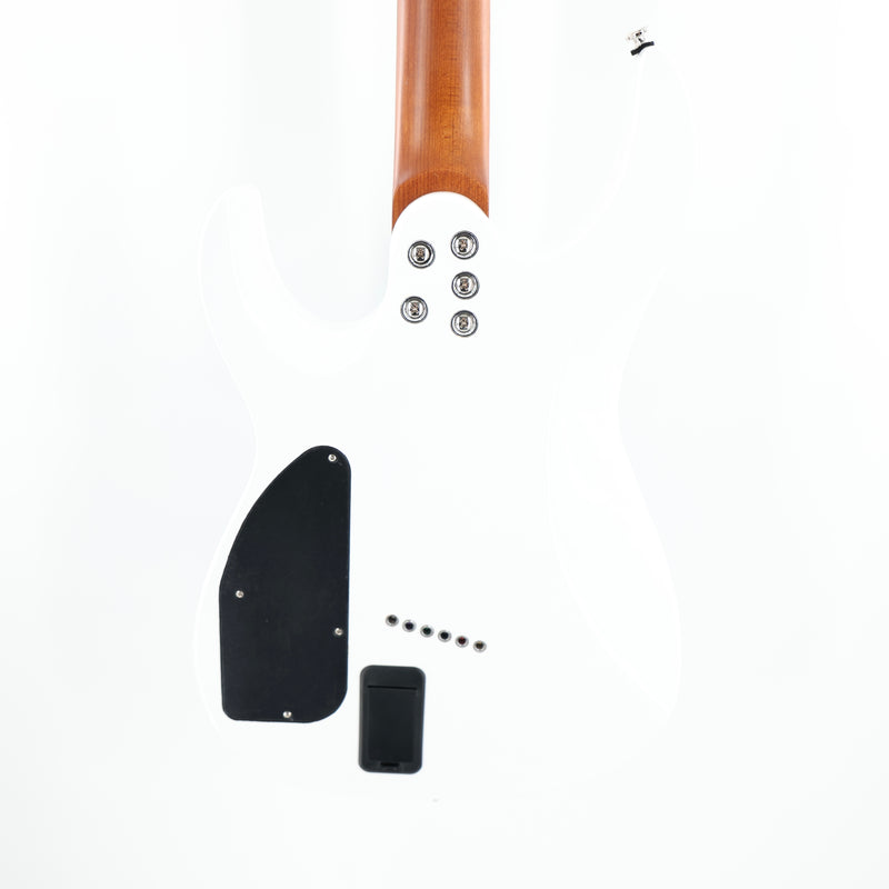 Legator Ninja N6FOD Multiscale Guitar w/ Gig Bag - Gloss Buckeye Arctic Blue