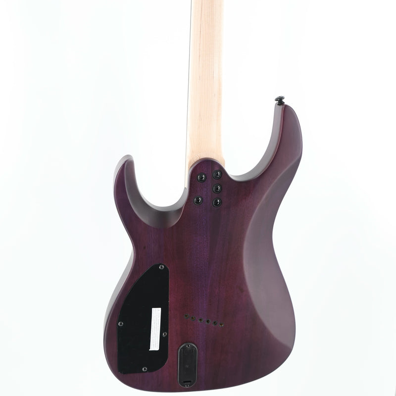 Legator Ninja N6FSS 6-String Multiscale Guitar - Satin Purple QM