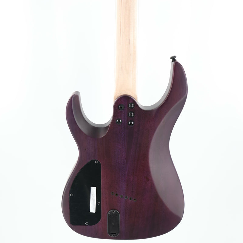 Legator Ninja N6FSS 6-String Multiscale Guitar - Satin Purple QM