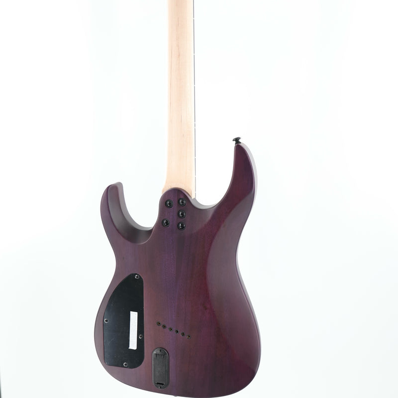 Legator Ninja N6FSS 6-String Multiscale Guitar - Satin Purple QM