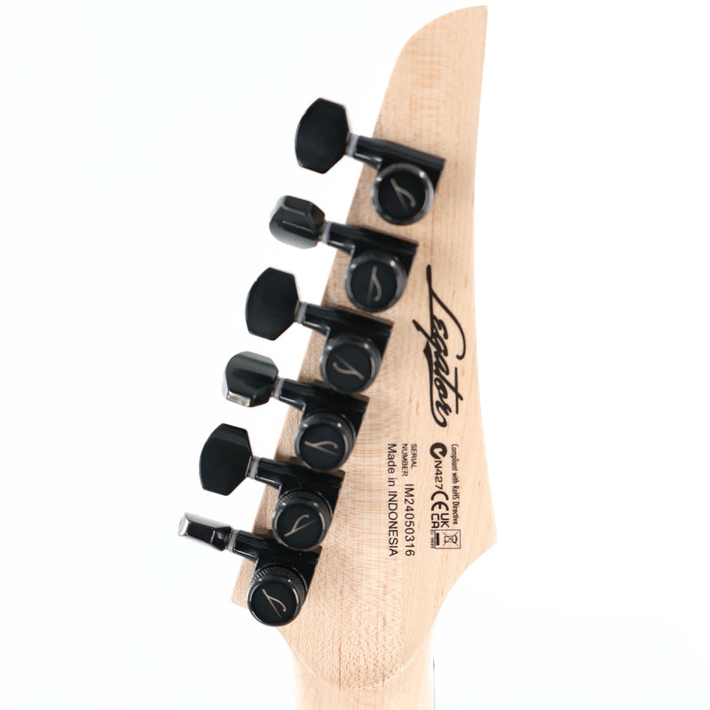 Legator Ninja N6FSS 6-String Multiscale Guitar - Satin Purple QM