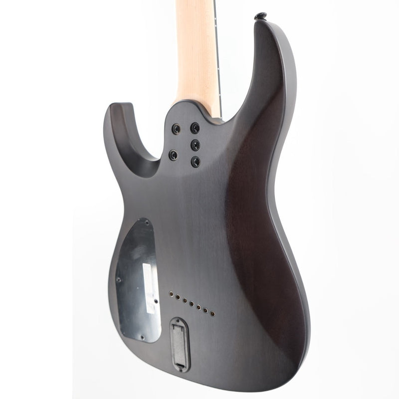 Legator Ninja N7FSS 7- String Multiscale Guitar - Satin Black QM