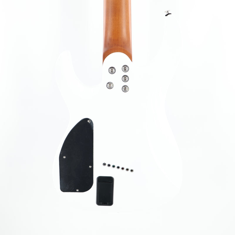 Legator Ninja N7FOD 7-String Multiscale Guitar w/ Fishman Pickups - Gloss Buckeye Arctic Blue