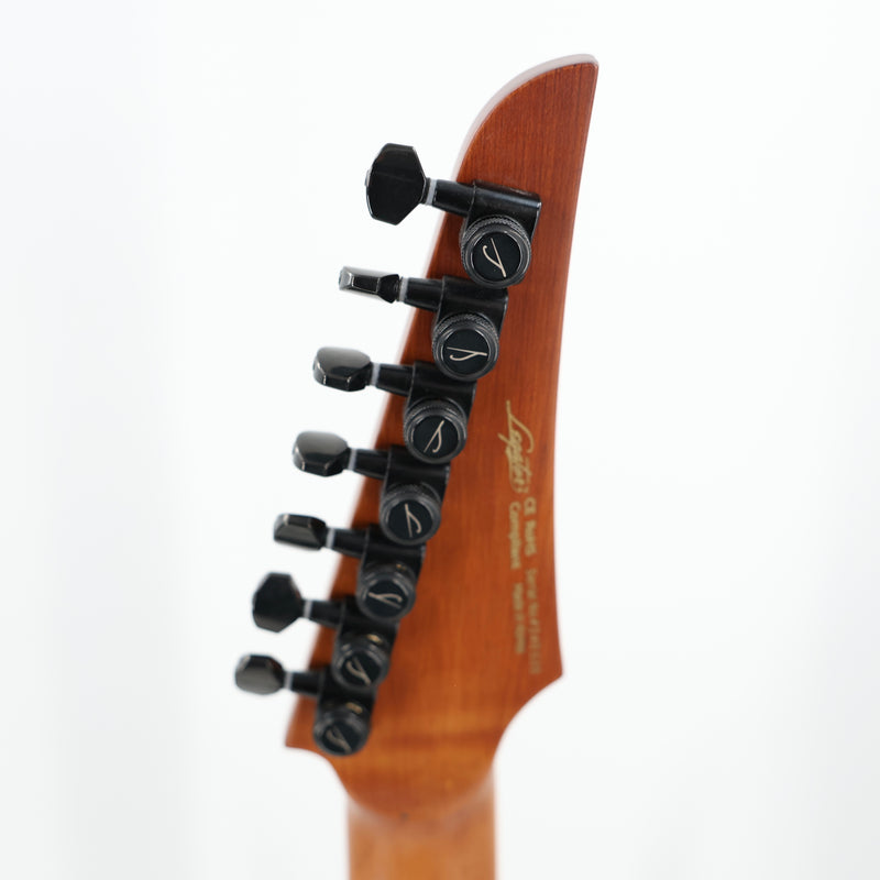 Legator Ninja N7FOD 7-String Multiscale Guitar w/ Fishman Pickups - Gloss Buckeye Jupiter Burst