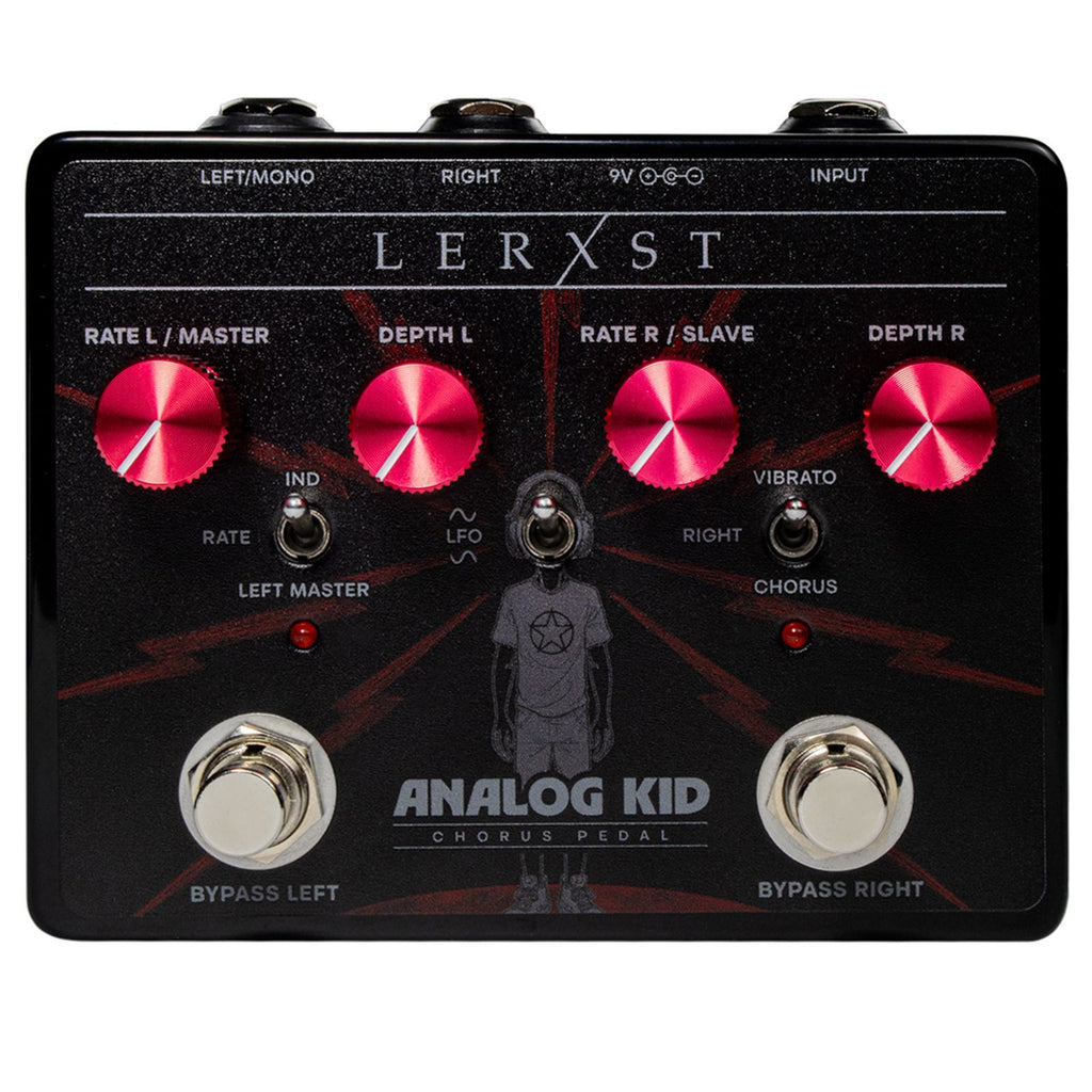 Lerxst Analog Kid Alex Lifeson Signature Dual LFO Chorus Pedal