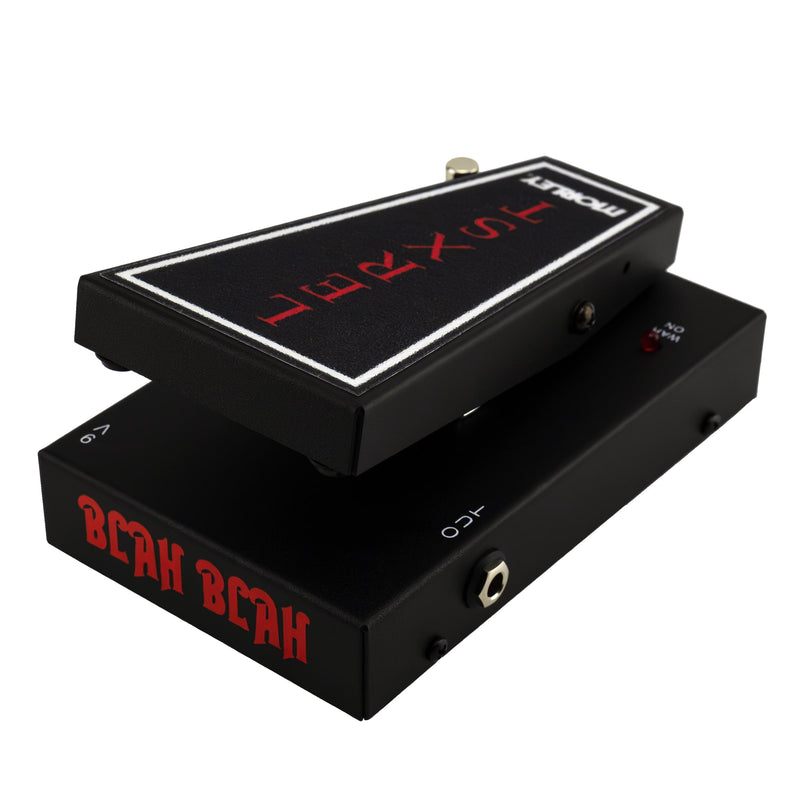Lerxst Blah Blah Alex Lifeson Signature Wah Pedal by Morley w/ Hand-Signed Backstage Laminate