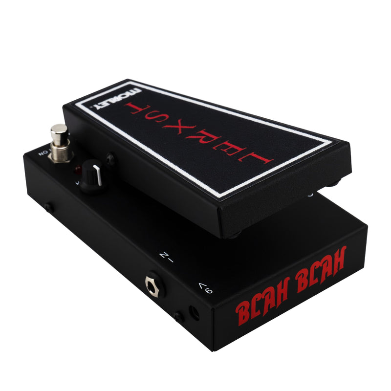 Lerxst Blah Blah Alex Lifeson Signature Wah Pedal by Morley w/ Hand-Signed Backstage Laminate
