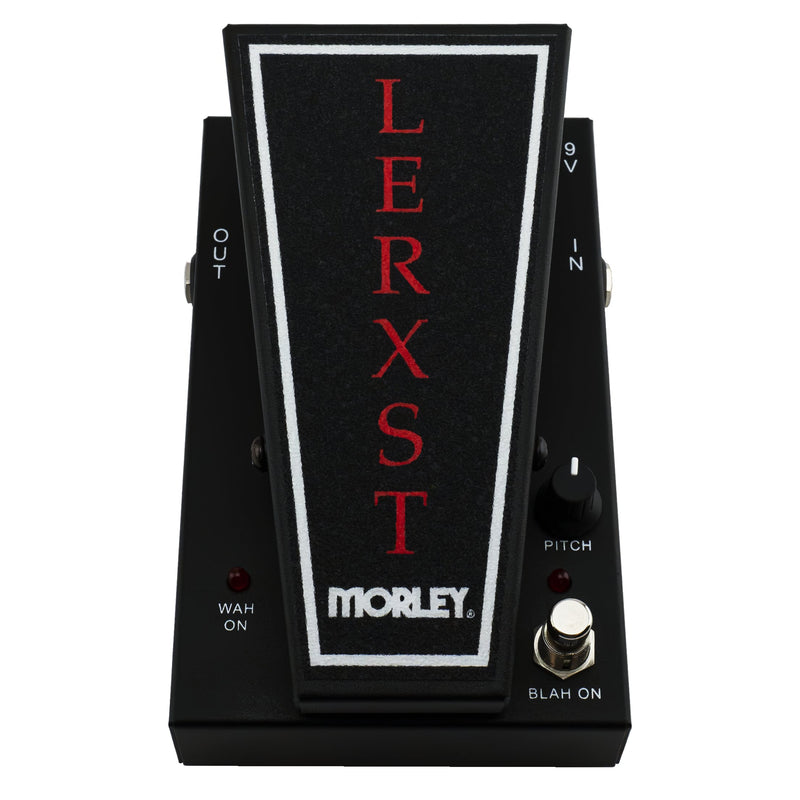 Lerxst Blah Blah Alex Lifeson Signature Wah Pedal by Morley w/ Hand-Signed Backstage Laminate
