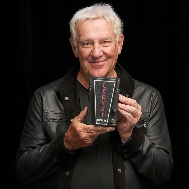 Lerxst Blah Blah Alex Lifeson Signature Wah Pedal by Morley w/ Hand-Signed Backstage Laminate