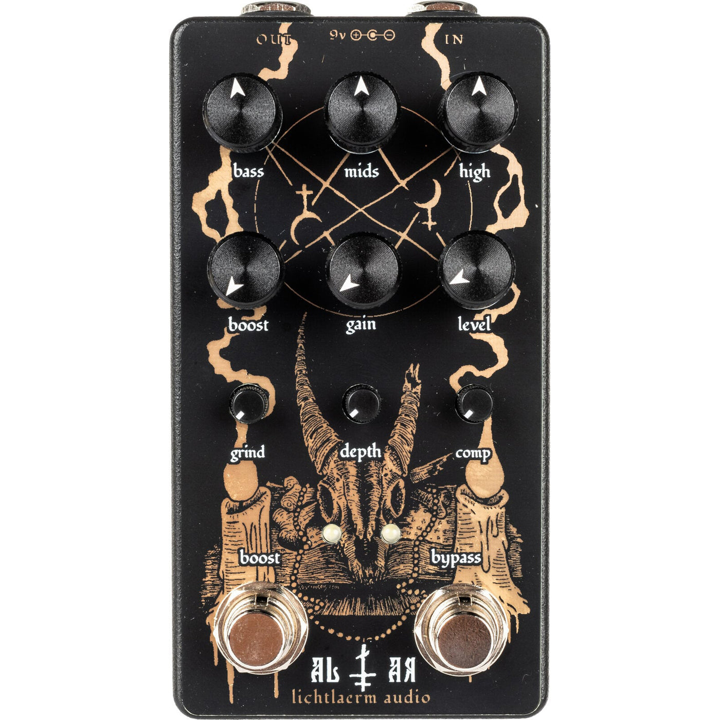 Lichtlaerm Audio Altar Fuzz / Distortion Pedal New