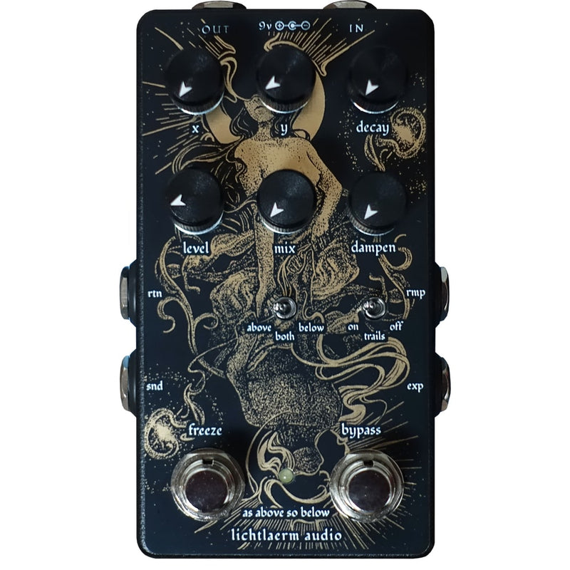 Lichtlaerm Audio As Above So Below Octave Reverb Pedal