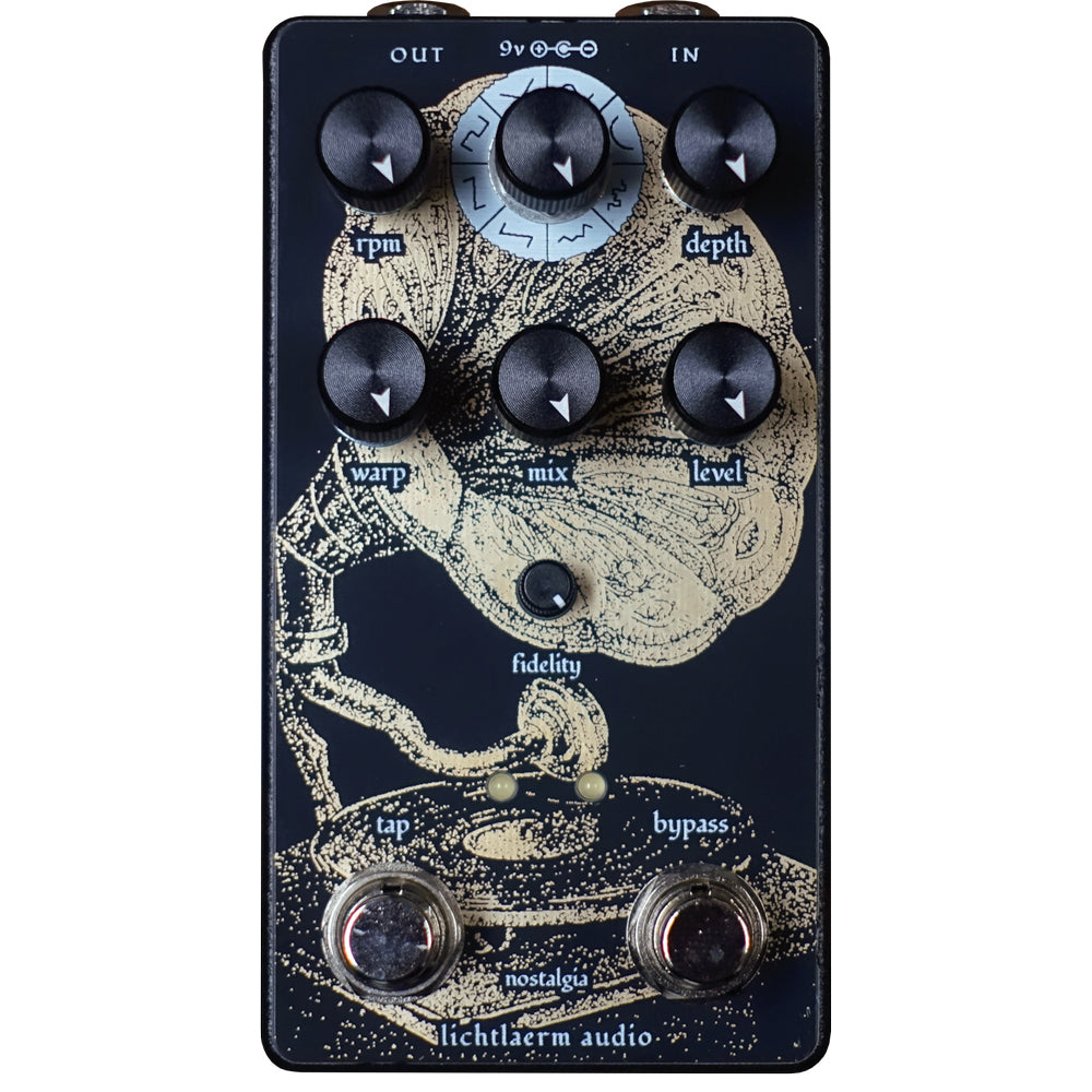 Lichtlaerm Audio Nostalgia Chorus/Vibrato/LoFI Pedal