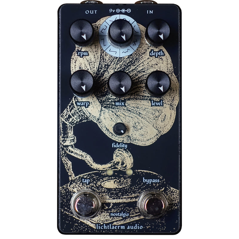 Lichtlaerm Audio Nostalgia Chorus/Vibrato/LoFI Pedal