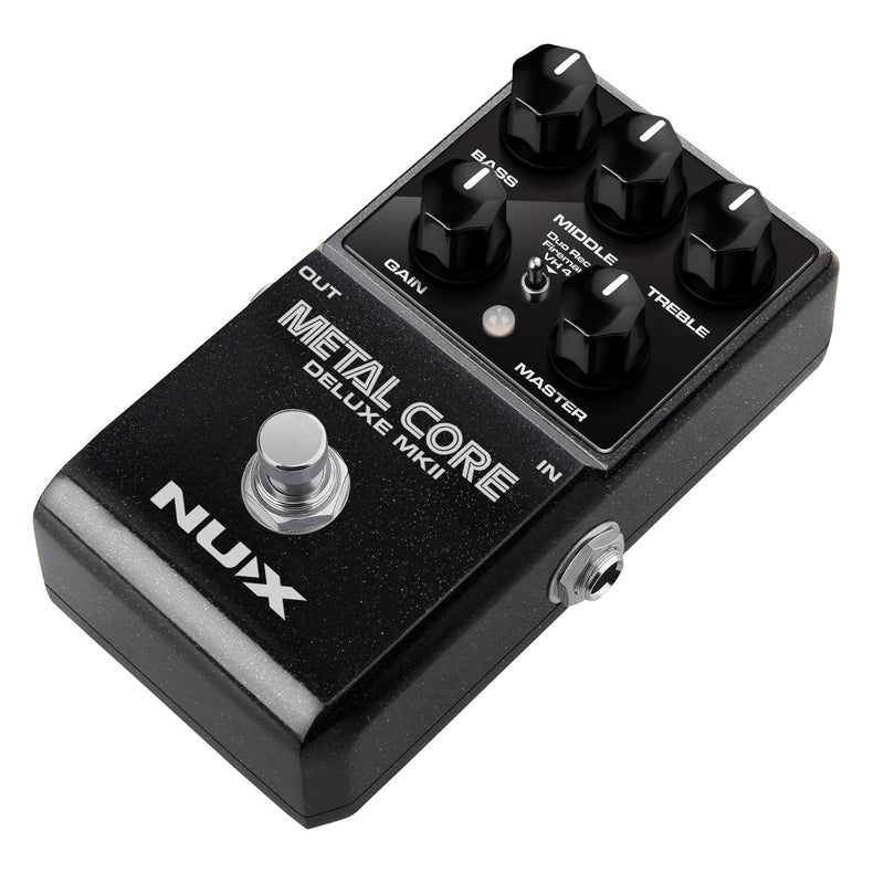NUX Metal Core Deluxe mkII Hi Gain Multiple Distortion & Amp Modeler Pedal