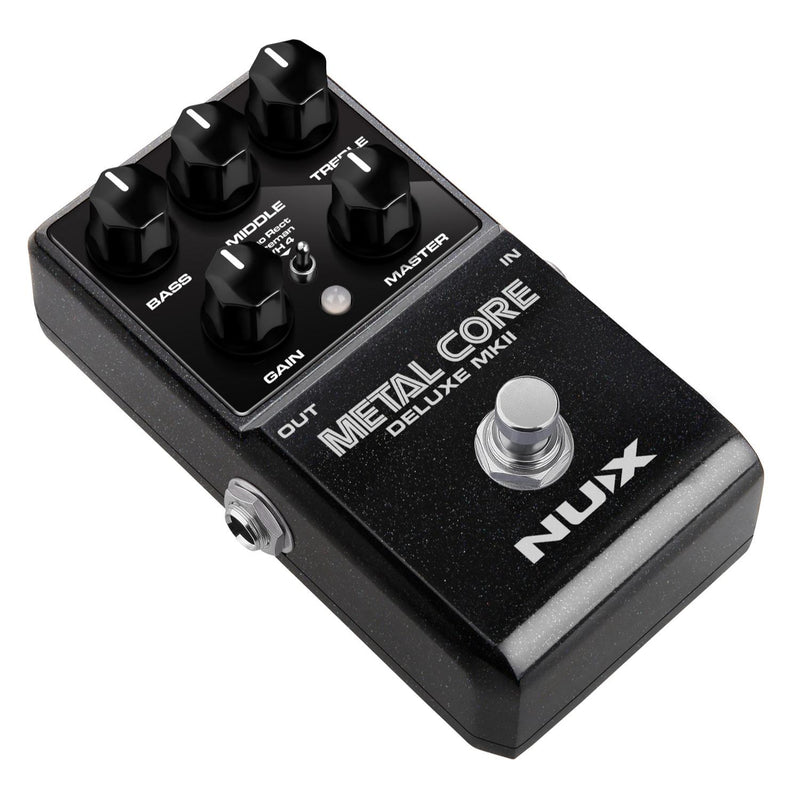 NUX Metal Core Deluxe mkII Hi Gain Multiple Distortion & Amp Modeler Pedal