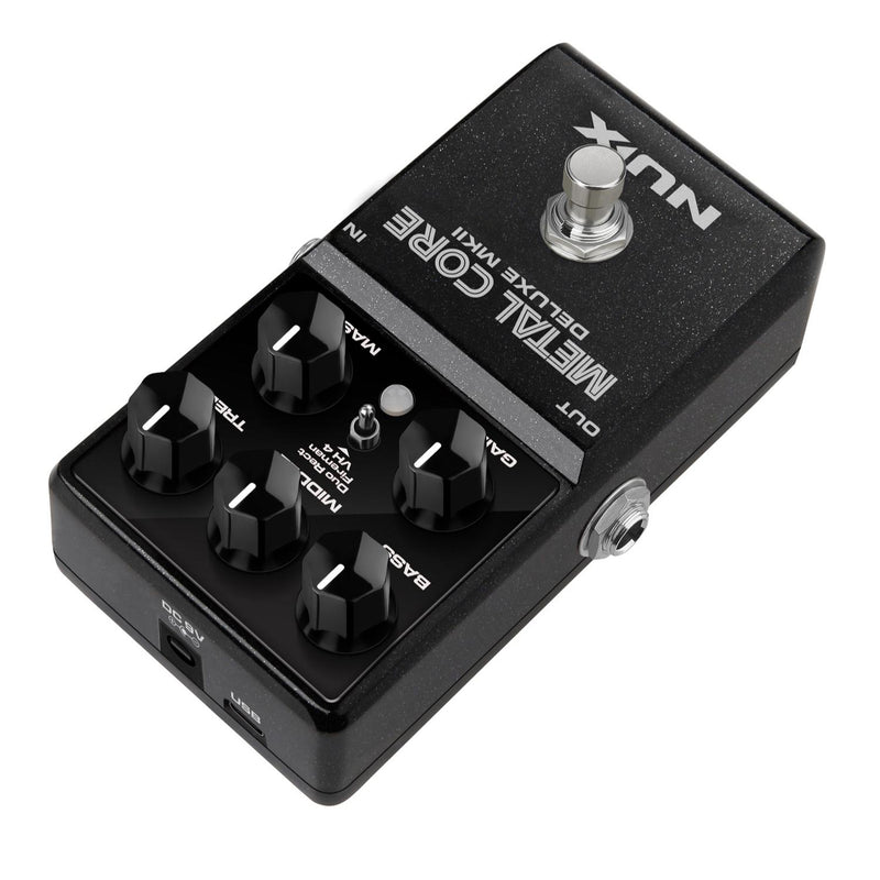 NUX Metal Core Deluxe mkII Hi Gain Multiple Distortion & Amp Modeler Pedal