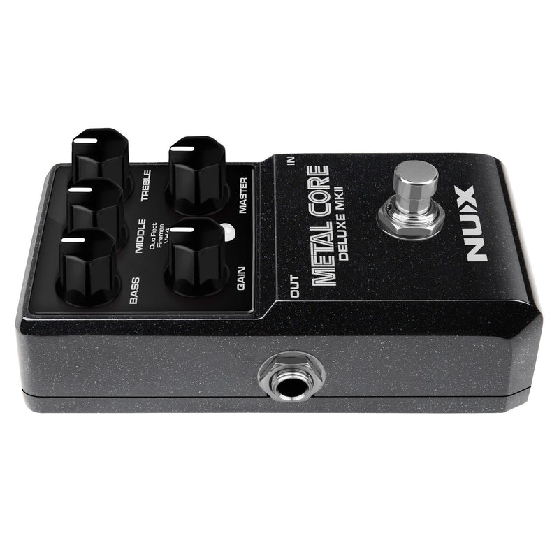 NUX Metal Core Deluxe mkII Hi Gain Multiple Distortion & Amp Modeler Pedal