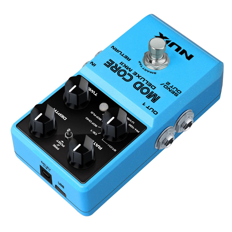 NUX Mod Core Deluxe mkII Multi-Modulation Pedal w/ Smart Tap Tempo
