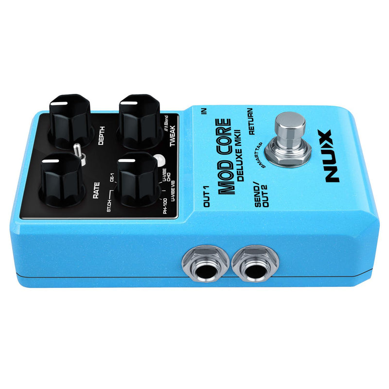 NUX Mod Core Deluxe mkII Multi-Modulation Pedal w/ Smart Tap Tempo