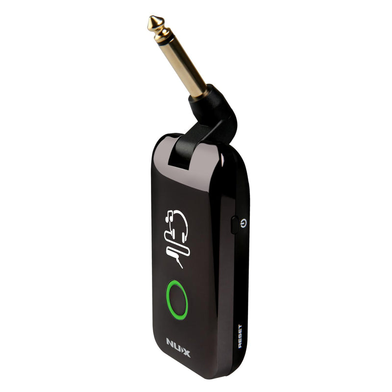 NUX MP-2 Mighty Plug Guitar and Bass Modeling Headphone Amplug w/ Bluetooth
