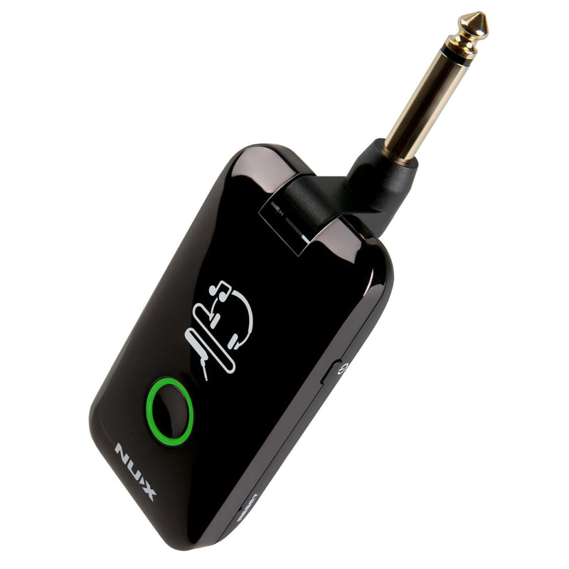 NUX MP-2 Mighty Plug Guitar and Bass Modeling Headphone Amplug w/ Bluetooth
